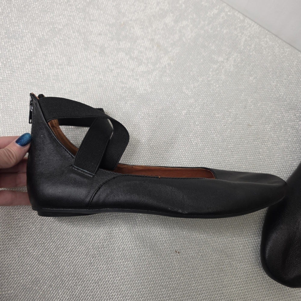 Medici New York 🌻 Women's Black Ballet Flats Sz 40 - Picture 4 of 9